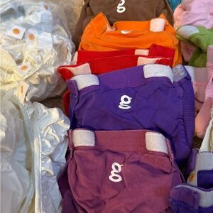 Vibrant GDiaper Covers Set for Kids With Inserts/Liners